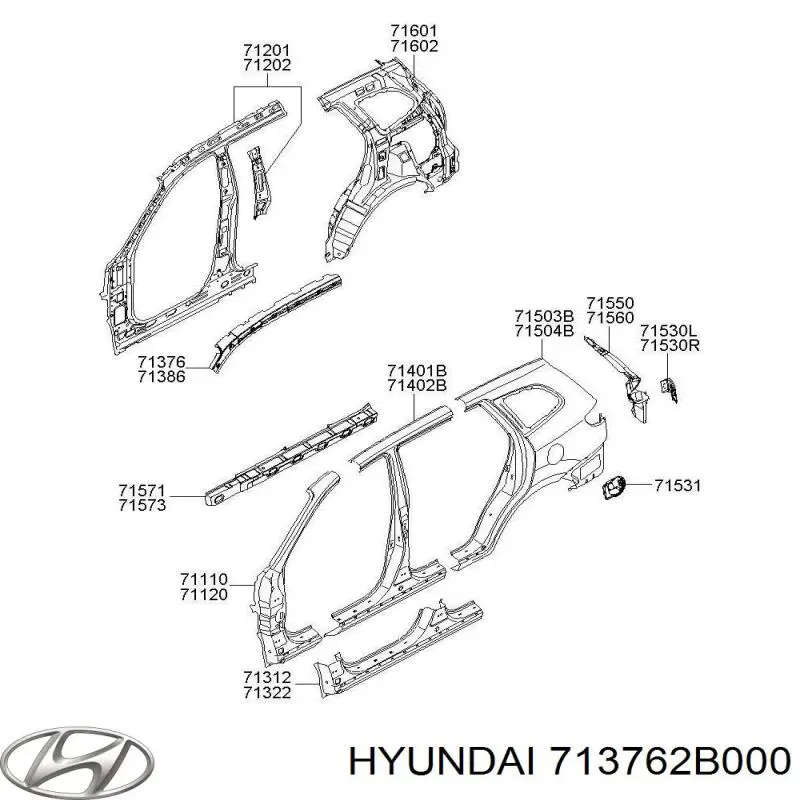  Hyundai/Kia 713762B000 precio, desde  