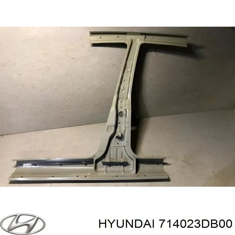 Pilar, carrocería, central derecha para Hyundai Sonata 