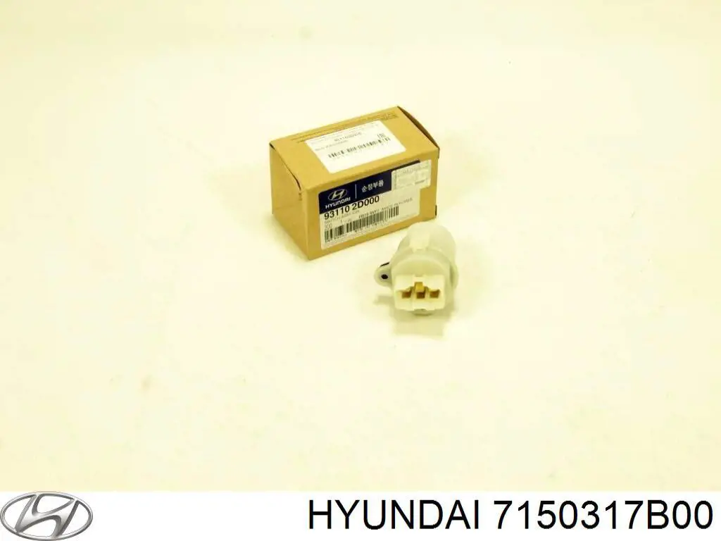 7150317B00 Hyundai/Kia guardabarros trasero izquierdo