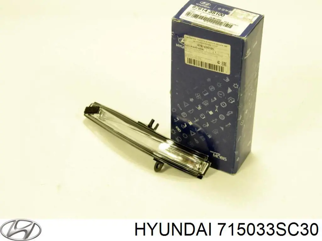 715033SC30 Hyundai/Kia Aleta trasera izquierda