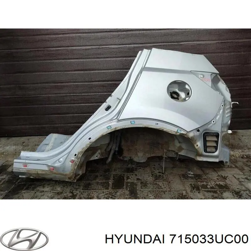Aleta trasera izquierda Hyundai/Kia 715033UC00 precio, desde 333,20 EUR
