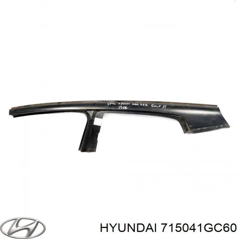 Comprar 715041GC60 Hyundai/Kia Aleta trasera derecha
