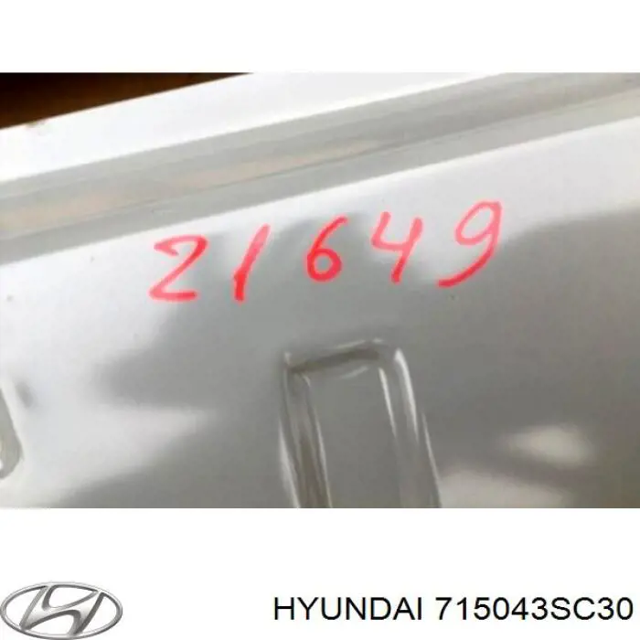 Guardabarros trasero derecho para Hyundai Sonata (YF)