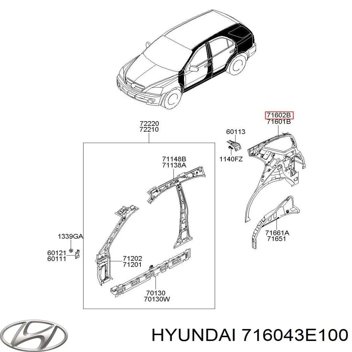  Hyundai/Kia 716043E100 precio, desde 904,41 EUR