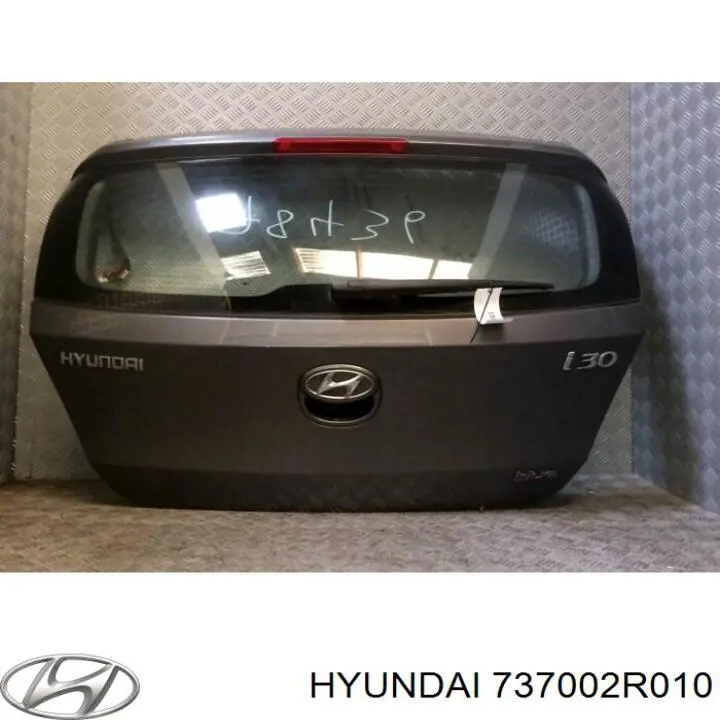 737002R010 Hyundai/Kia puerta trasera de maletero (3/5a puerta trasera)