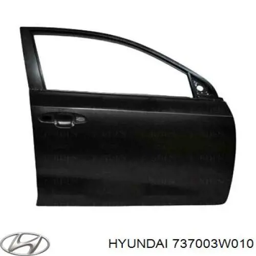 737003W000 Hyundai/Kia puerta del maletero, trasera