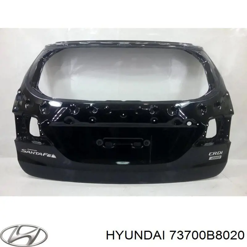 Porton trasero para Hyundai Santa Fe III DM
