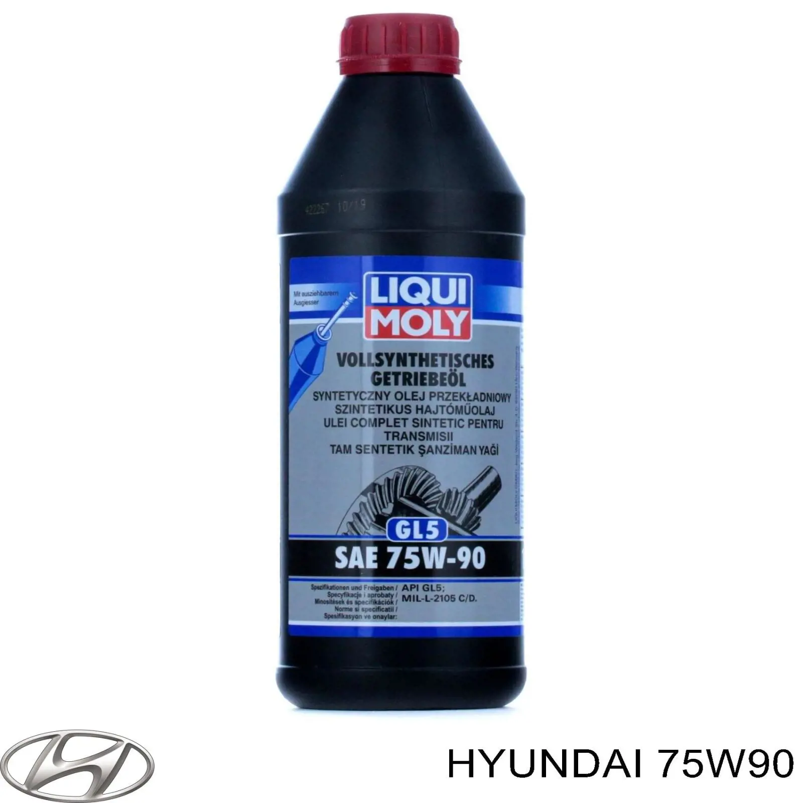 75W90 Hyundai/Kia Aceite caja cambios