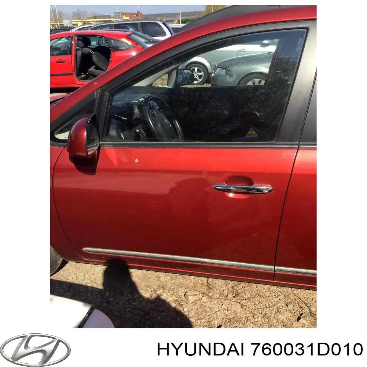 760031D010 Hyundai/Kia puerta delantera izquierda
