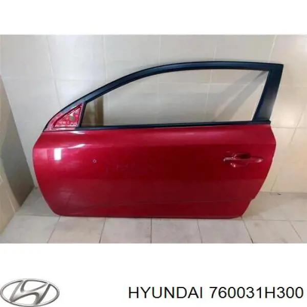 760031H300 Hyundai/Kia puerta delantera izquierda