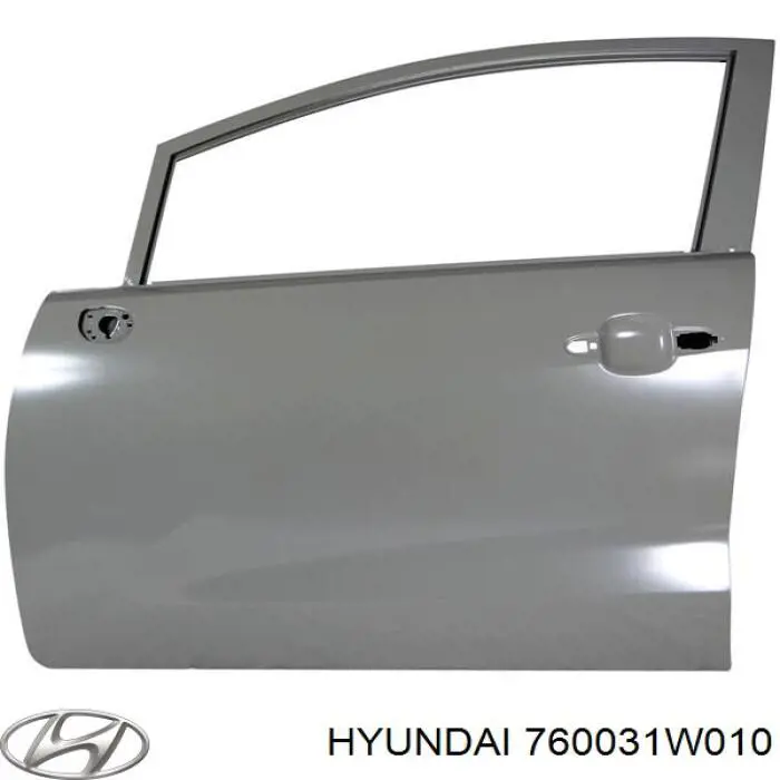 760031W010 Hyundai/Kia puerta delantera izquierda