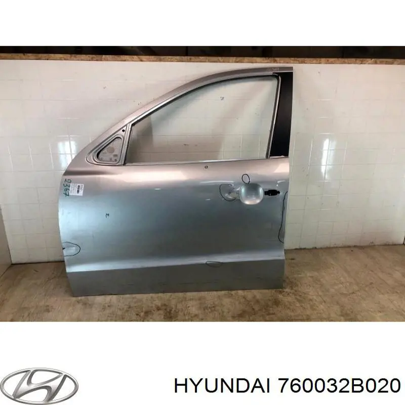 Puerta de coche, delantera, izquierda para Hyundai Santa Fe (CM)