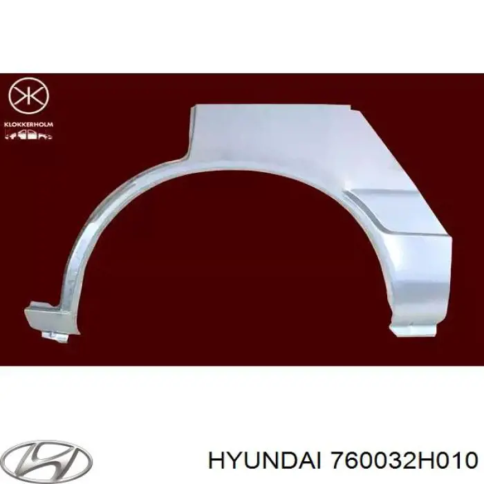 760032H010 Hyundai/Kia Puerta delantera