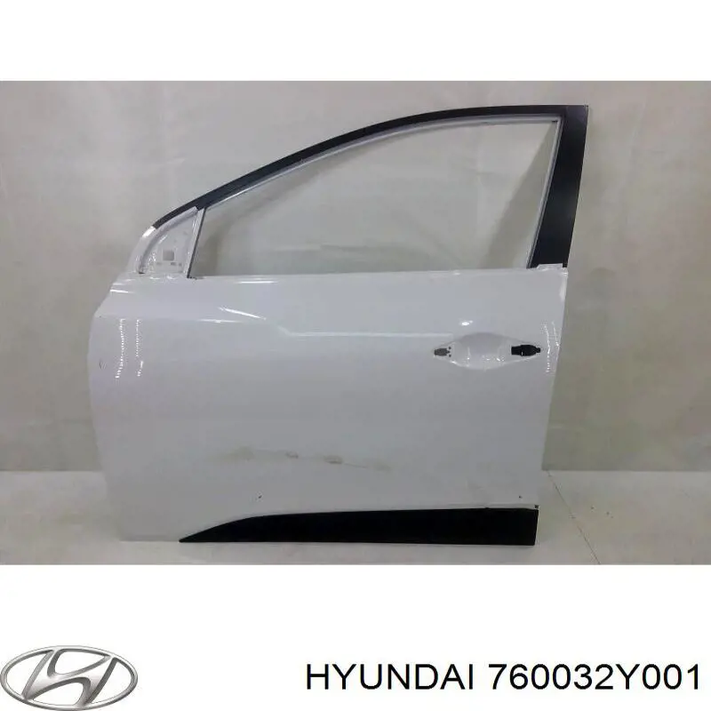 760032Y001 Hyundai/Kia puerta delantera izquierda