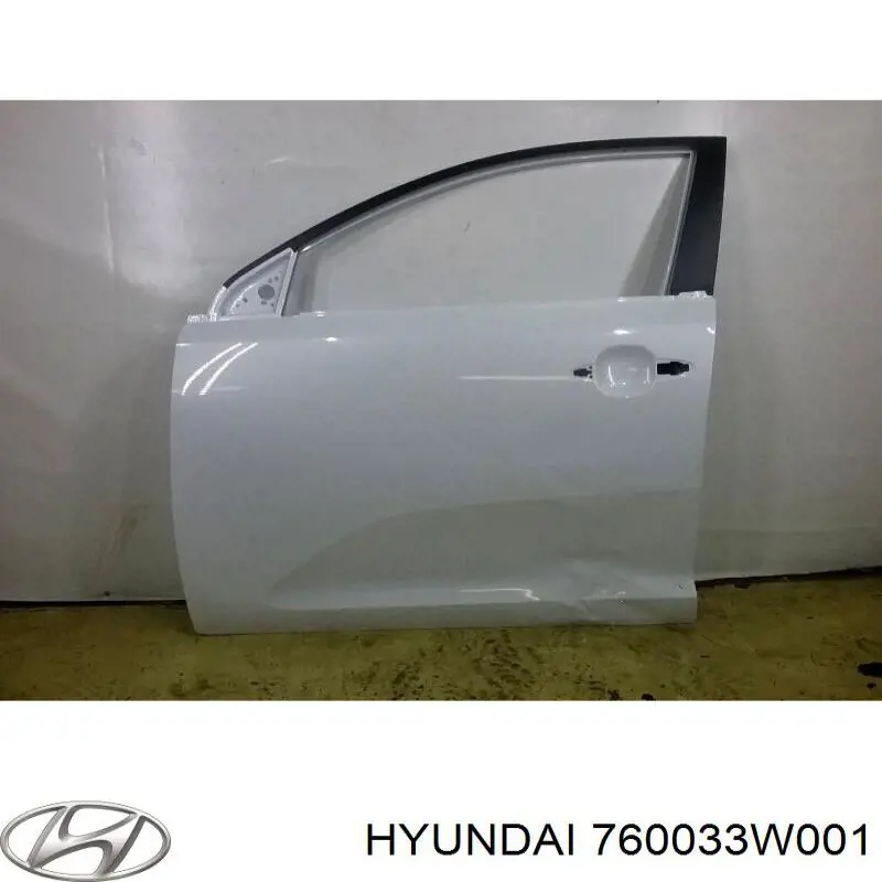 760033W001 Hyundai/Kia puerta delantera izquierda
