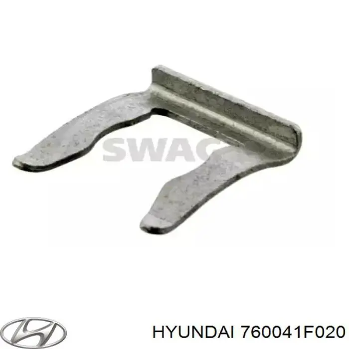 760041F020 Hyundai/Kia puerta delantera derecha