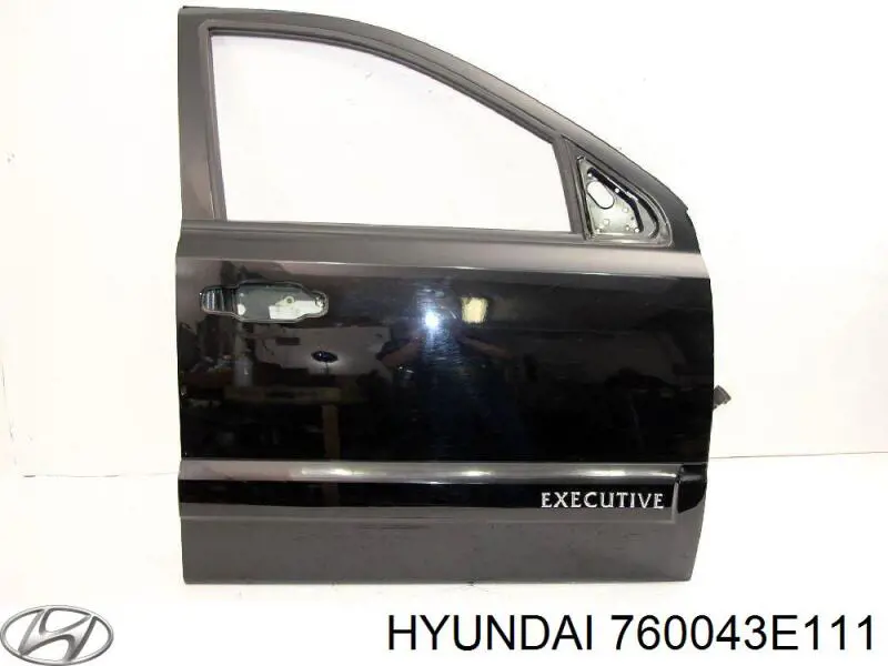 760043E010 Hyundai/Kia puerta delantera derecha