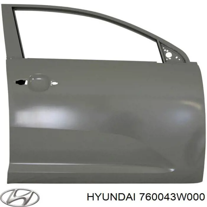760043W000 Hyundai/Kia puerta delantera derecha