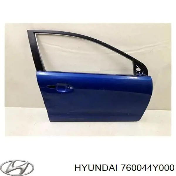 760044y000 Hyundai/Kia puerta delantera derecha