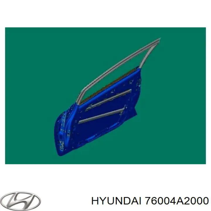 Puerta delantera derecha Hyundai/Kia 76004A2000 precio, desde 532,88 EUR