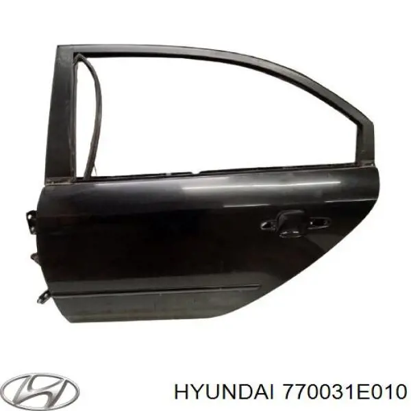 Puerta trasera izquierda para Hyundai Accent (MC)