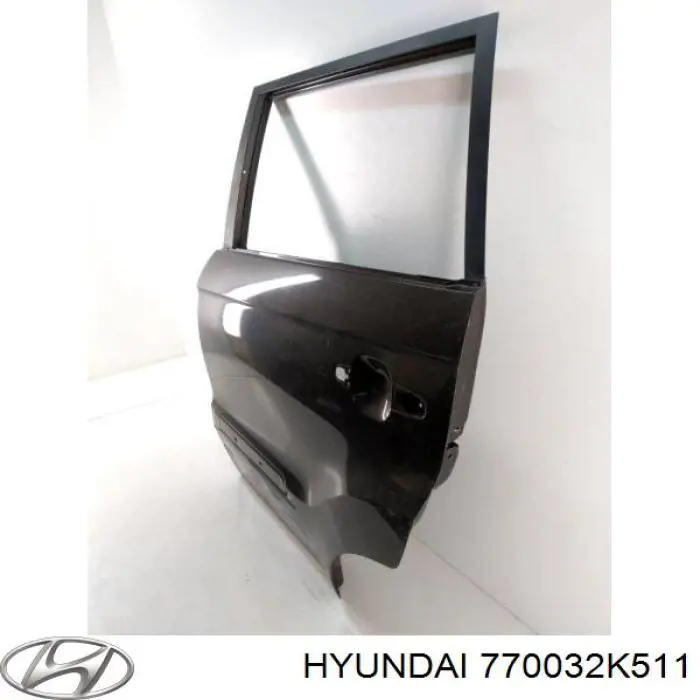 770032K511 Hyundai/Kia puerta trasera izquierda