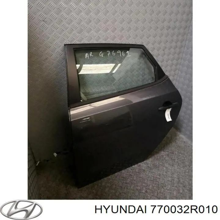 Puerta trasera izquierda para Hyundai I30 (FD)