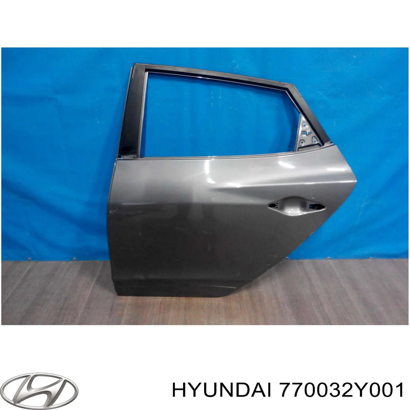 770032Y000 Hyundai/Kia puerta trasera izquierda