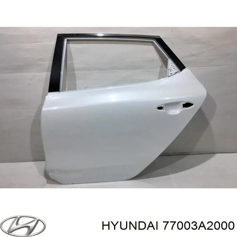 77003A2000 Hyundai/Kia puerta trasera izquierda