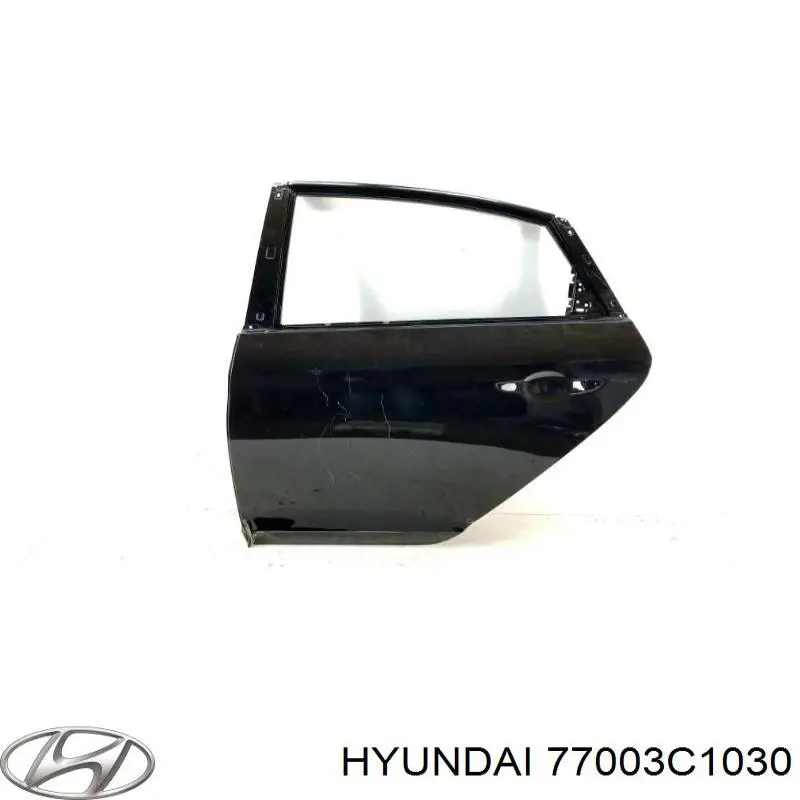 Puerta trasera izquierda para Hyundai Sonata (LF)