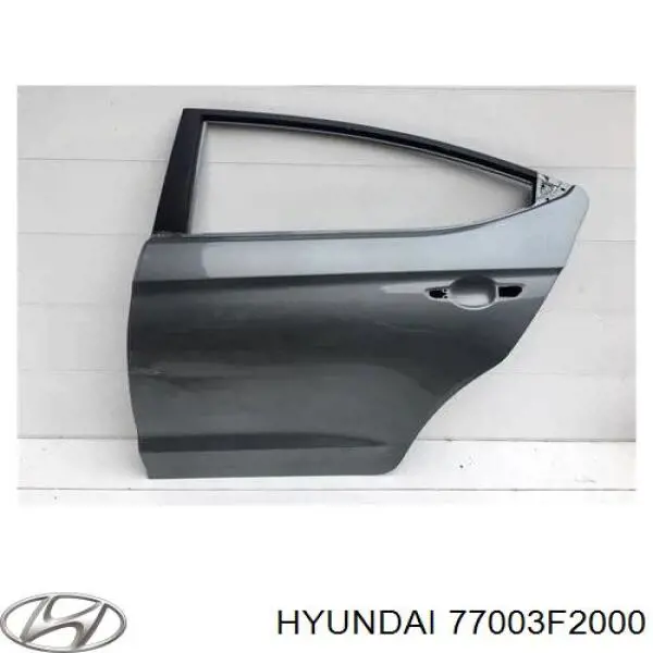 77003F2000 Hyundai/Kia Puerta trasera izquierda