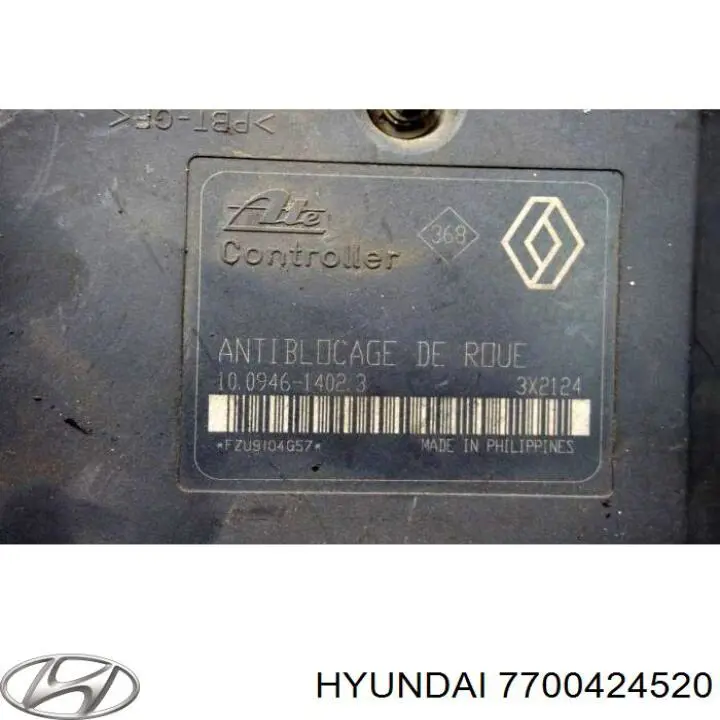 7700424520 Hyundai/Kia módulo hidráulico abs