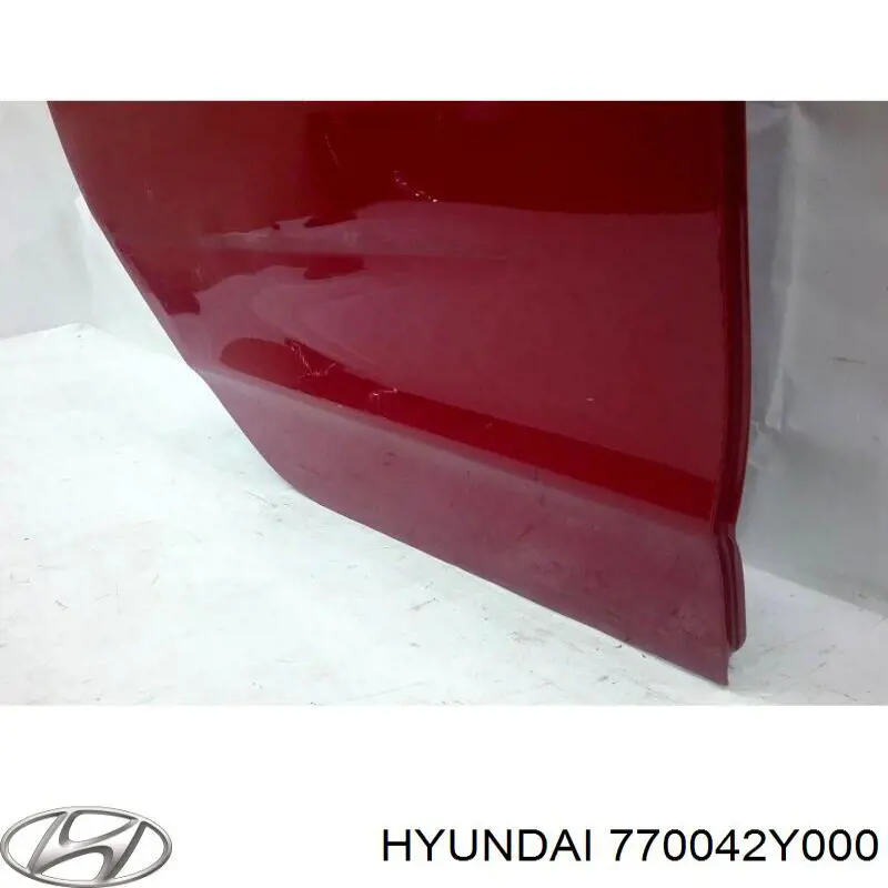 Puerta trasera derecha para Hyundai Tucson (TM)