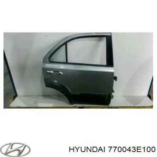 770043E100 Hyundai/Kia puerta trasera derecha