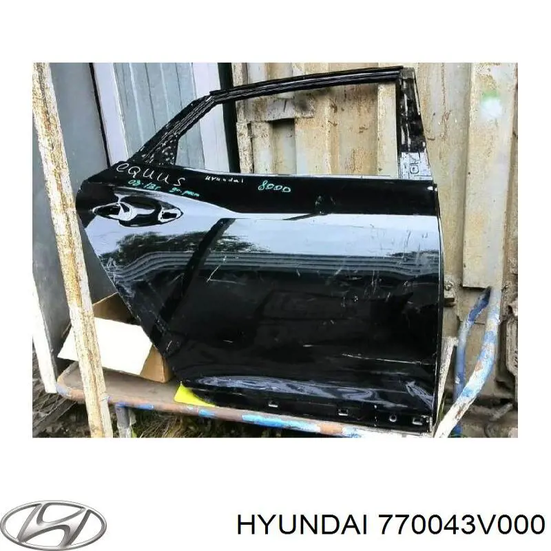 Puerta trasera derecha Hyundai Azera (HG)