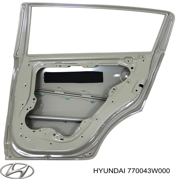 Puerta trasera derecha Hyundai/Kia 770043W000 precio, desde 437,05 EUR