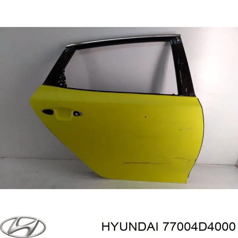 77004D4000 Hyundai/Kia puerta trasera derecha