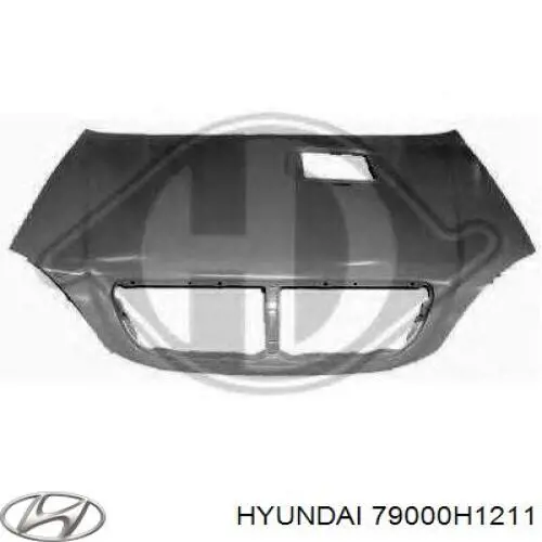Capot para Hyundai Terracan HP