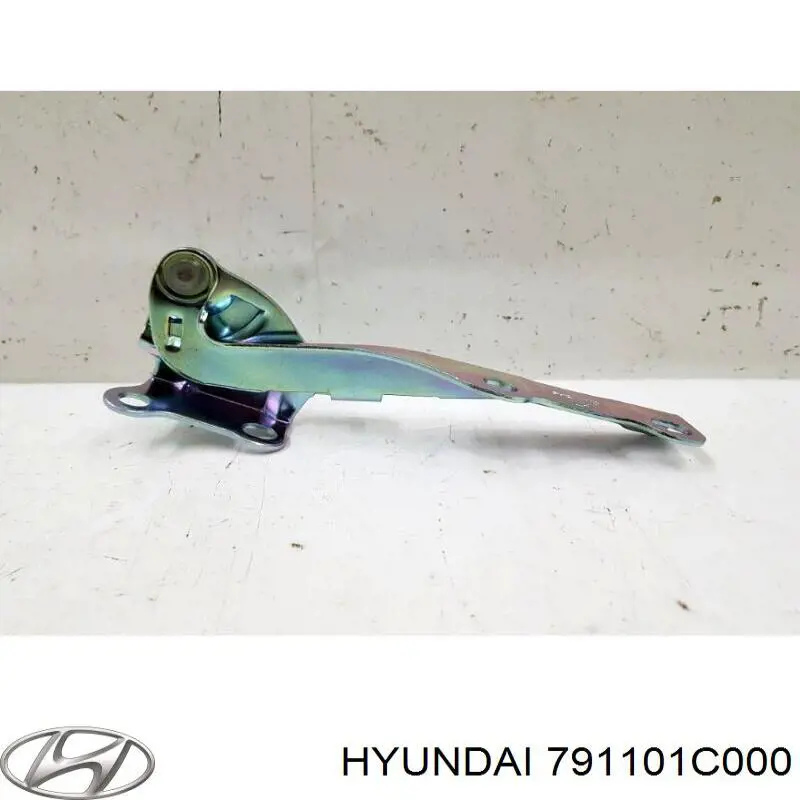791101C000 Hyundai/Kia bisagra, capó del motor izquierda