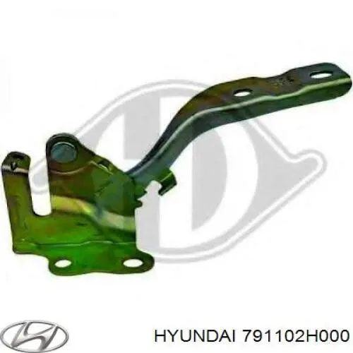 Bisagra, capó del motor izquierda para Hyundai Elantra (HD)