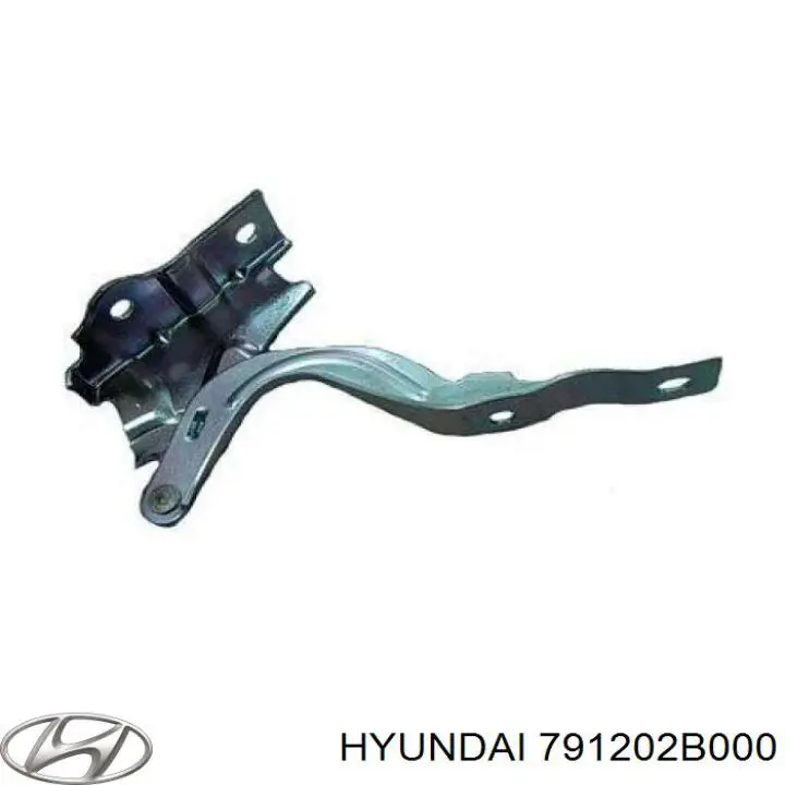 Bisagra, capó del motor derecha para Hyundai Santa Fe (CM)