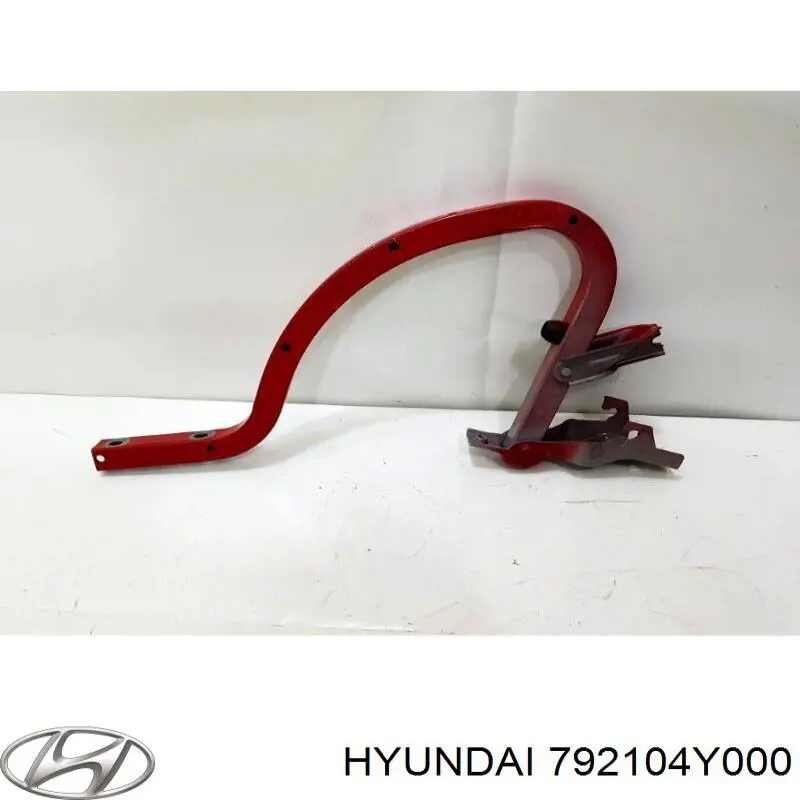 792104Y000 Hyundai/Kia conjunto de bisagra, puerta del maletero