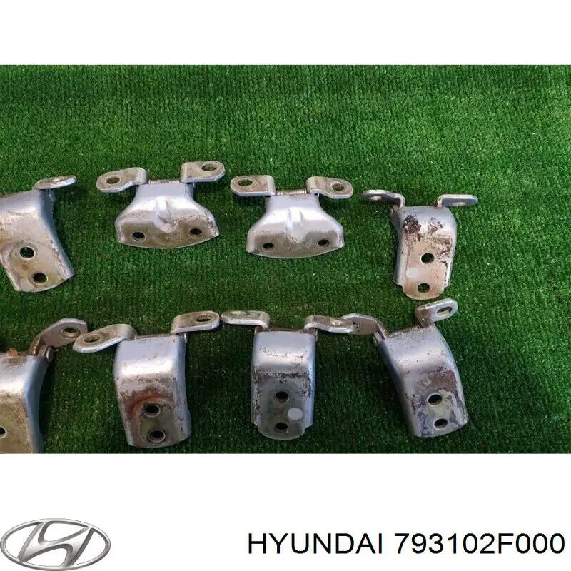 793102F000 Hyundai/Kia bisagra de puerta delantera izquierda