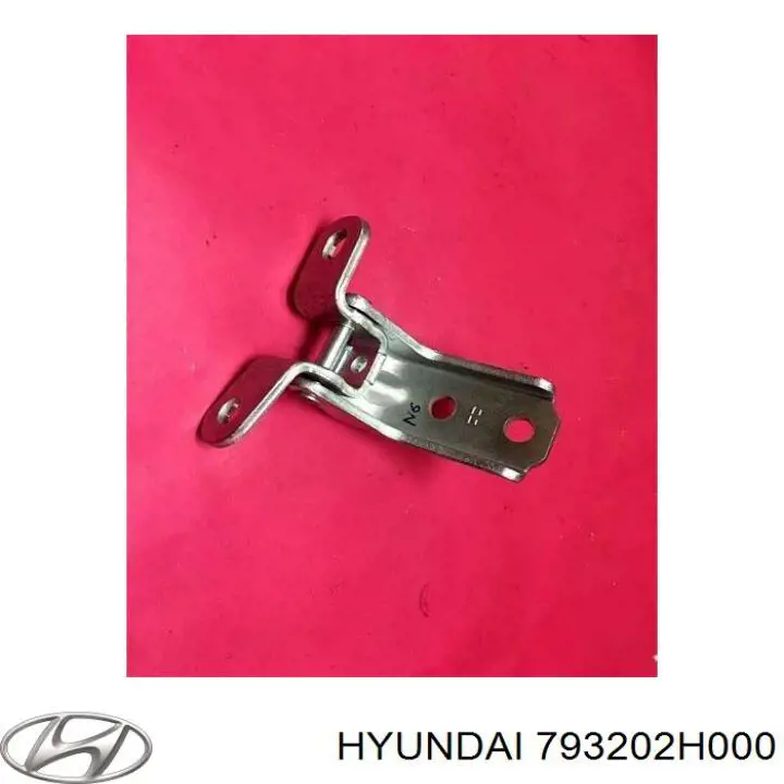 793202H000 Hyundai/Kia bisagra de puerta trasera derecha