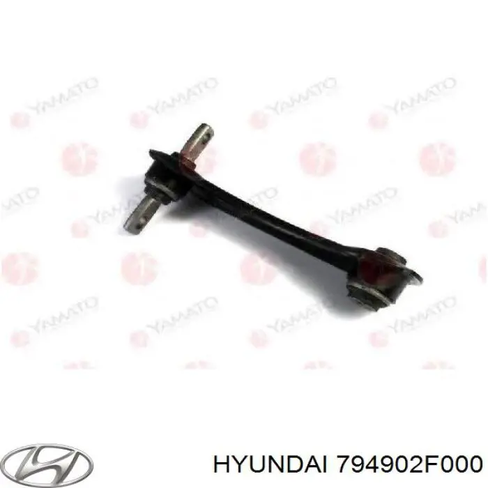 Comprar 794902F000 Hyundai/Kia Limitador de apertura de puerta trasera derecha