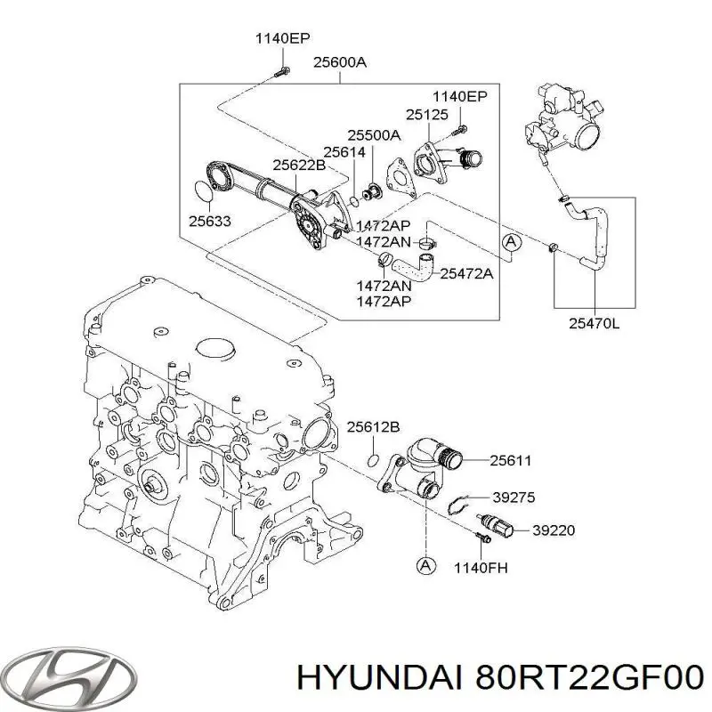 80RT22GF00 Hyundai/Kia