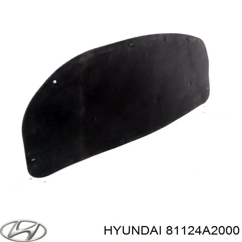 81124A2000 Hyundai/Kia aislamiento del capó