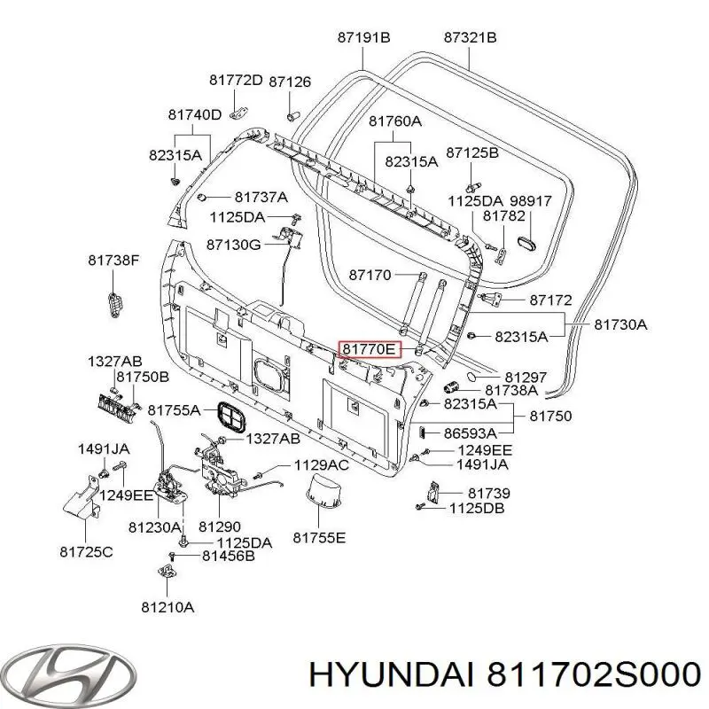 811702S000 Hyundai/Kia