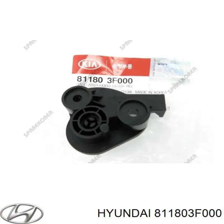 Soporte de la manija de liberación del capó para Hyundai Tucson (TM)