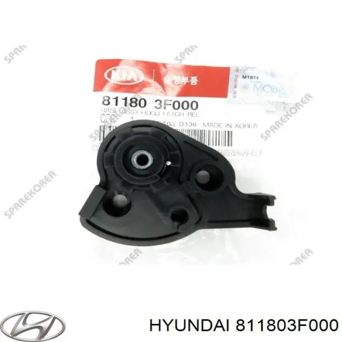 Soporte de la manija de apertura del capó Hyundai/Kia 811803F000 precio, desde 28,93 EUR